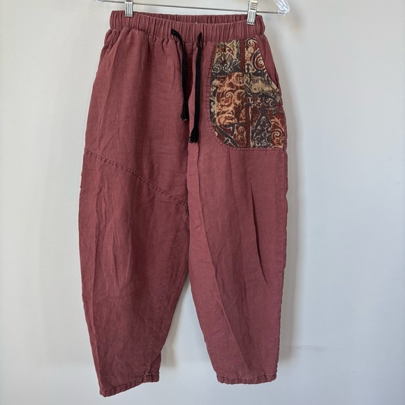 100% Linen Pants Size S - Picture 1 of 10